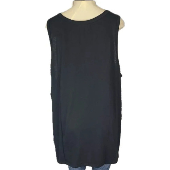 Weezer Torrid + 4 Black Melting Smiley Face Band Graphic Crew Neckline Tank Top - Picture 4 of 6
